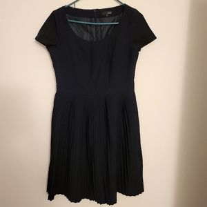 Blue pleated dress, size 10